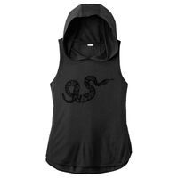 Women's PosiCharge ® Tri Blend Wicking Draft Hoodie Tank Thumbnail