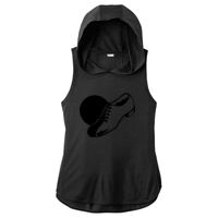 Women's PosiCharge ® Tri Blend Wicking Draft Hoodie Tank Thumbnail