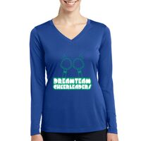 Ladies Long Sleeve PosiCharge ® Competitor™ V Neck Tee Thumbnail