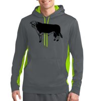 Sport Wick ® Fleece Colorblock Hooded Pullover Thumbnail