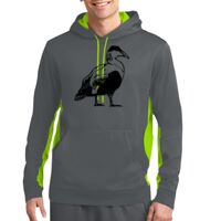 Sport Wick ® Fleece Colorblock Hooded Pullover Thumbnail