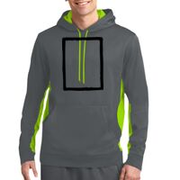 Sport Wick ® Fleece Colorblock Hooded Pullover Thumbnail