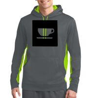 Sport Wick ® Fleece Colorblock Hooded Pullover Thumbnail