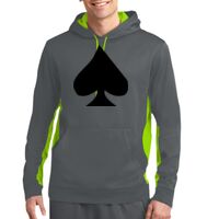 Sport Wick ® Fleece Colorblock Hooded Pullover Thumbnail