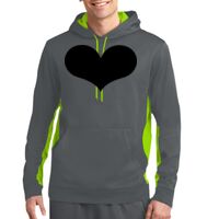 Sport Wick ® Fleece Colorblock Hooded Pullover Thumbnail