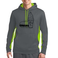 Sport Wick ® Fleece Colorblock Hooded Pullover Thumbnail