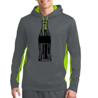 Sport Wick ® Fleece Colorblock Hooded Pullover Thumbnail