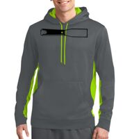 Sport Wick ® Fleece Colorblock Hooded Pullover Thumbnail