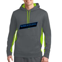 Sport Wick ® Fleece Colorblock Hooded Pullover Thumbnail