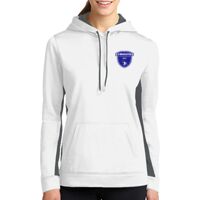 Ladies Sport Wick ® Fleece Colorblock Hooded Pullover Thumbnail