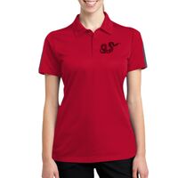 Ladies PosiCharge Active Textured Colorblock Polo Thumbnail